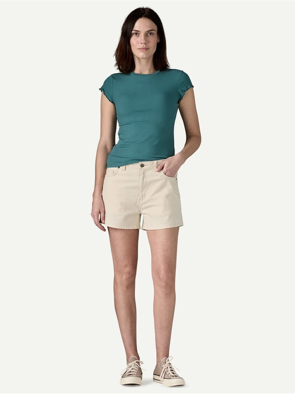 *NWT* Patagonia Women's Classic Shorts in Natural, Size 6 - Picture 2 of 12